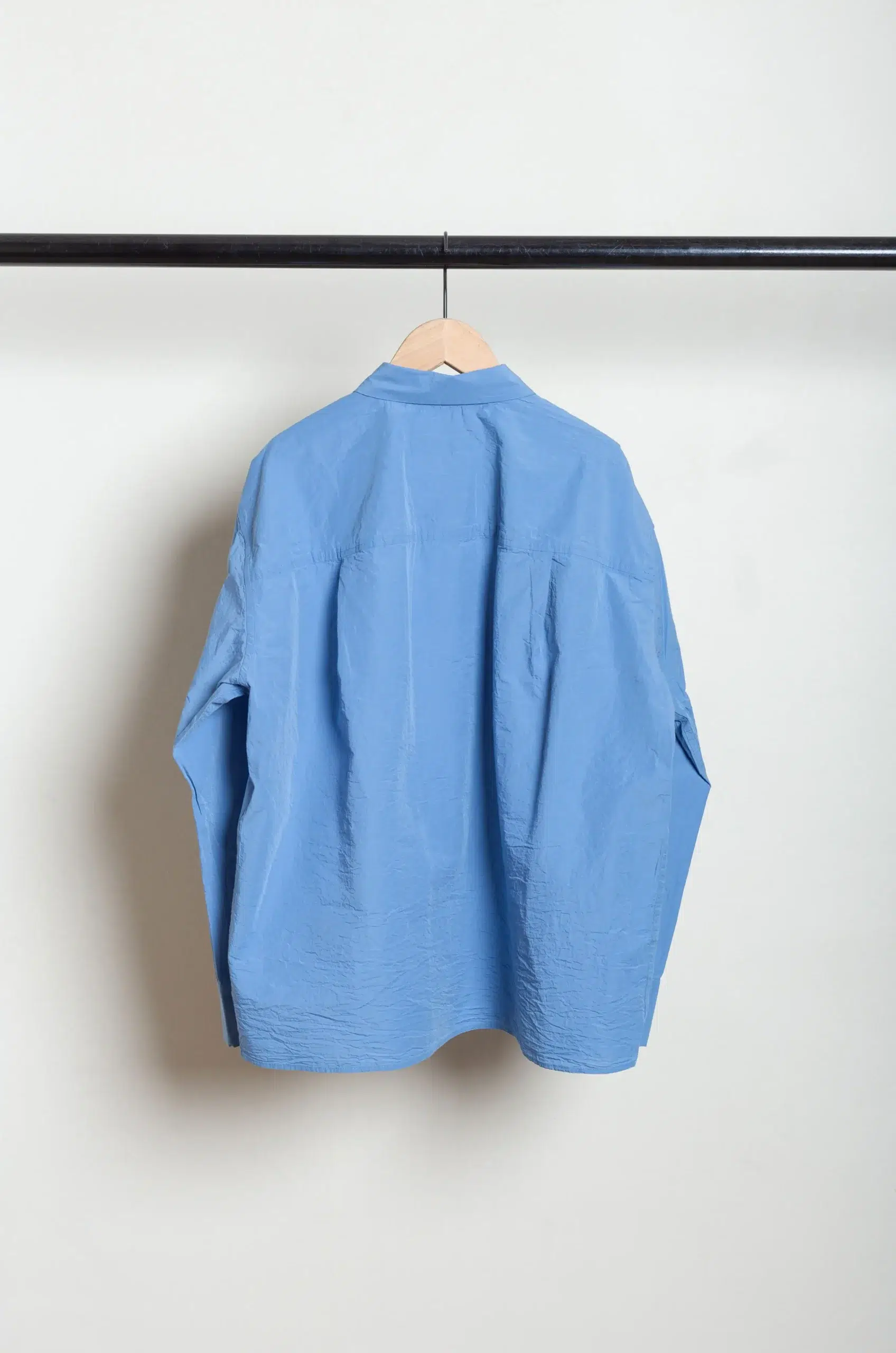 Casey Casey - DRAYS TRAVAIL SHIRT CHALK POPLIN 26FC428 - L BLUE
